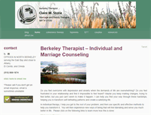 Tablet Screenshot of berkeleytherapist.org